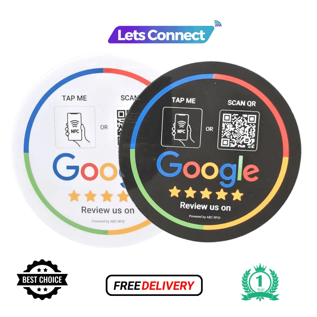 Google Review sticker preview