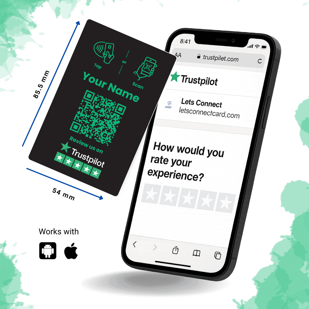 Trustpilot review card building customer trust